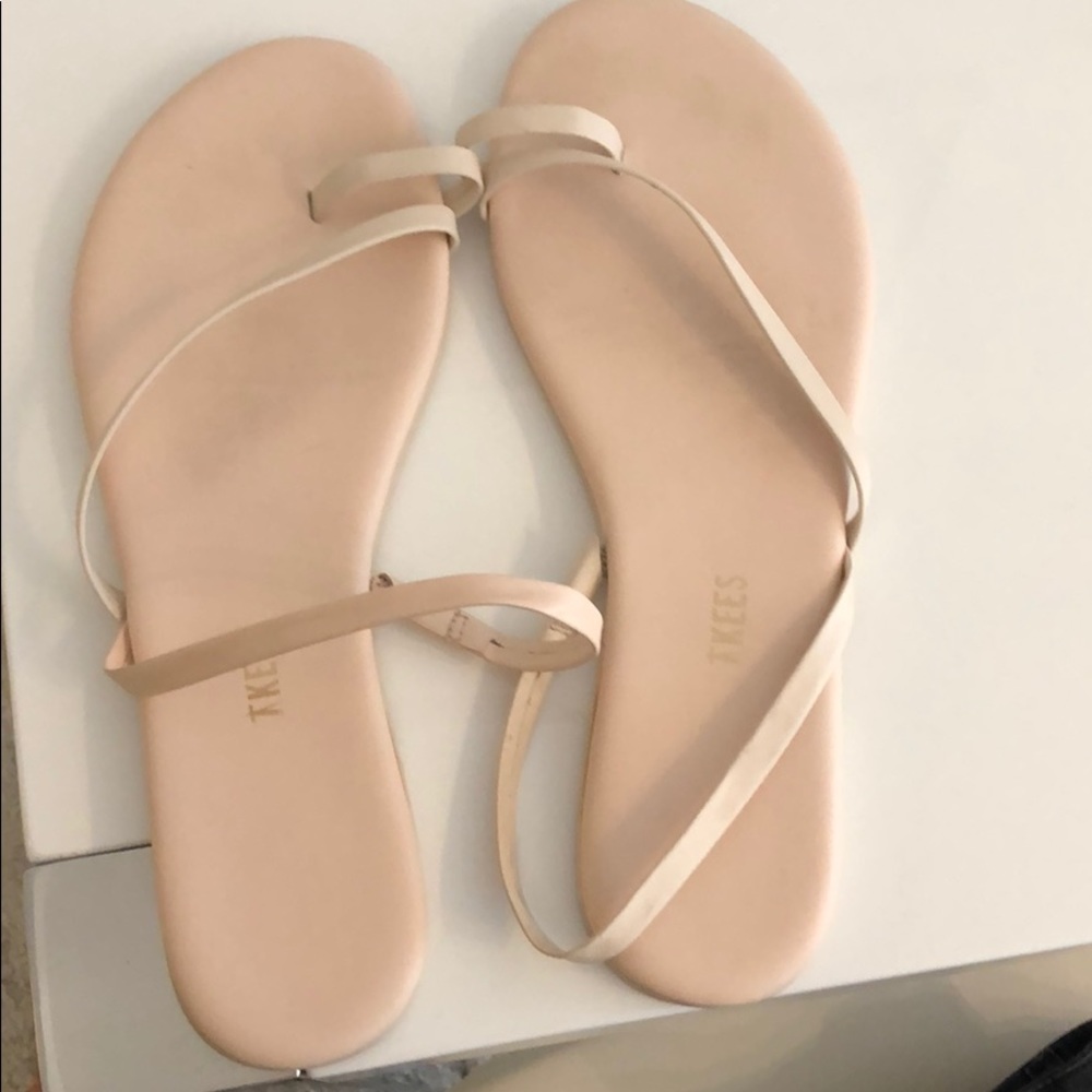 Blush Pink Strappy Sandals